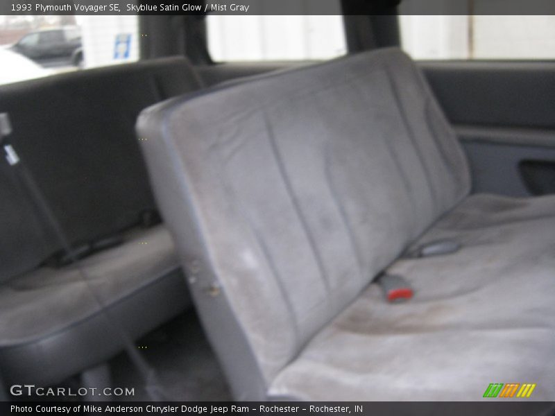 Skyblue Satin Glow / Mist Gray 1993 Plymouth Voyager SE