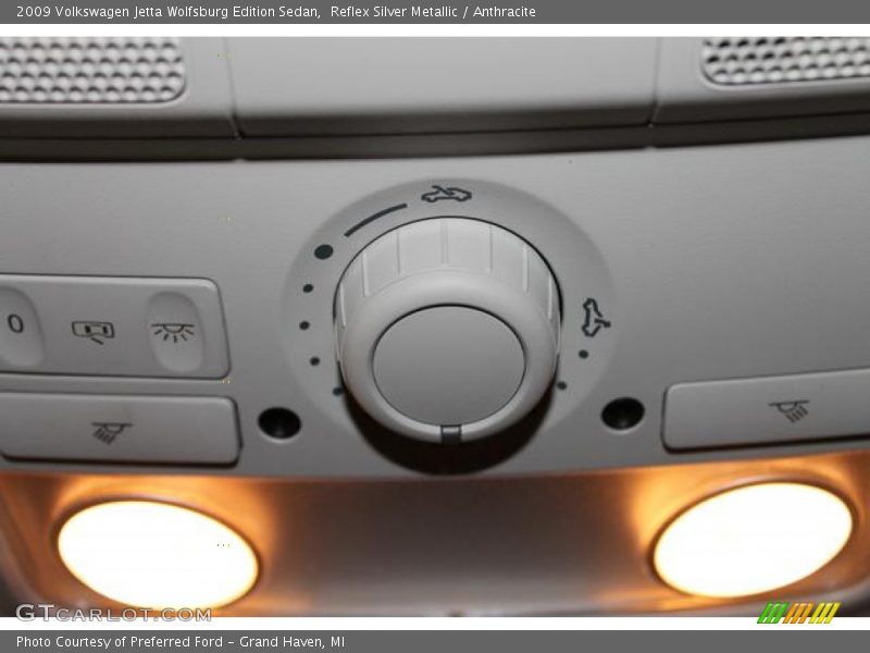 Reflex Silver Metallic / Anthracite 2009 Volkswagen Jetta Wolfsburg Edition Sedan
