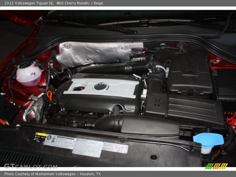  2013 Tiguan SE Engine - 2.0 Liter FSI Turbocharged DOHC 16-Valve VVT 4 Cylinder