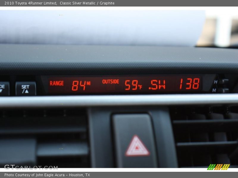 Classic Silver Metallic / Graphite 2010 Toyota 4Runner Limited