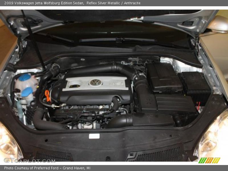Reflex Silver Metallic / Anthracite 2009 Volkswagen Jetta Wolfsburg Edition Sedan