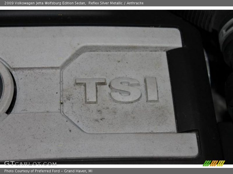 Reflex Silver Metallic / Anthracite 2009 Volkswagen Jetta Wolfsburg Edition Sedan