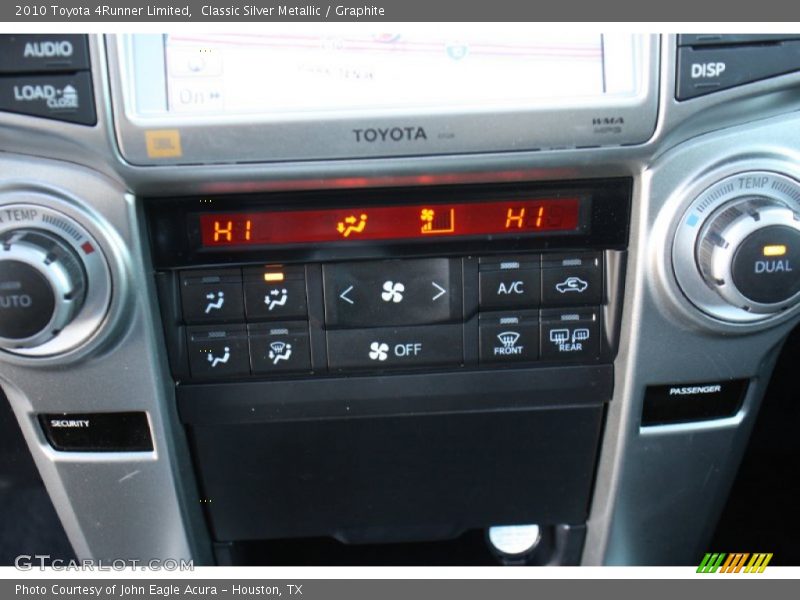 Classic Silver Metallic / Graphite 2010 Toyota 4Runner Limited