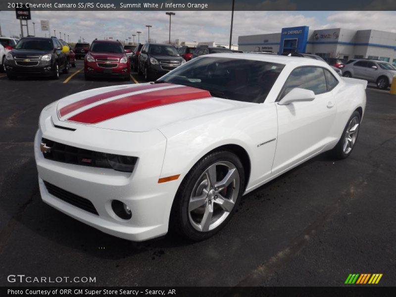 Front 3/4 View of 2013 Camaro SS/RS Coupe