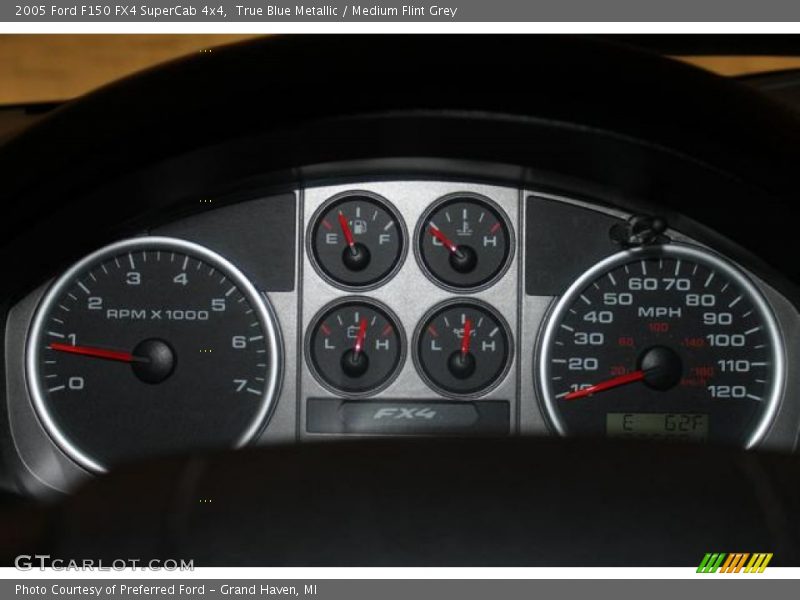  2005 F150 FX4 SuperCab 4x4 FX4 SuperCab 4x4 Gauges