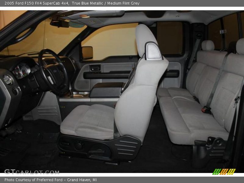  2005 F150 FX4 SuperCab 4x4 Medium Flint Grey Interior