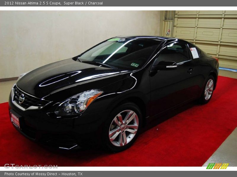 Super Black / Charcoal 2012 Nissan Altima 2.5 S Coupe
