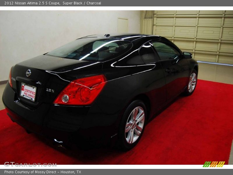 Super Black / Charcoal 2012 Nissan Altima 2.5 S Coupe