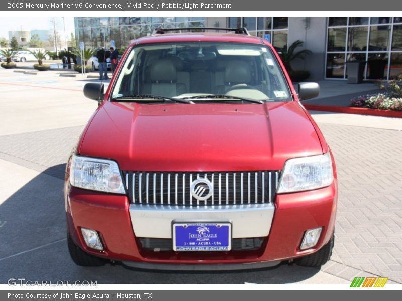 Vivid Red / Pebble/Light Parchment 2005 Mercury Mariner V6 Convenience