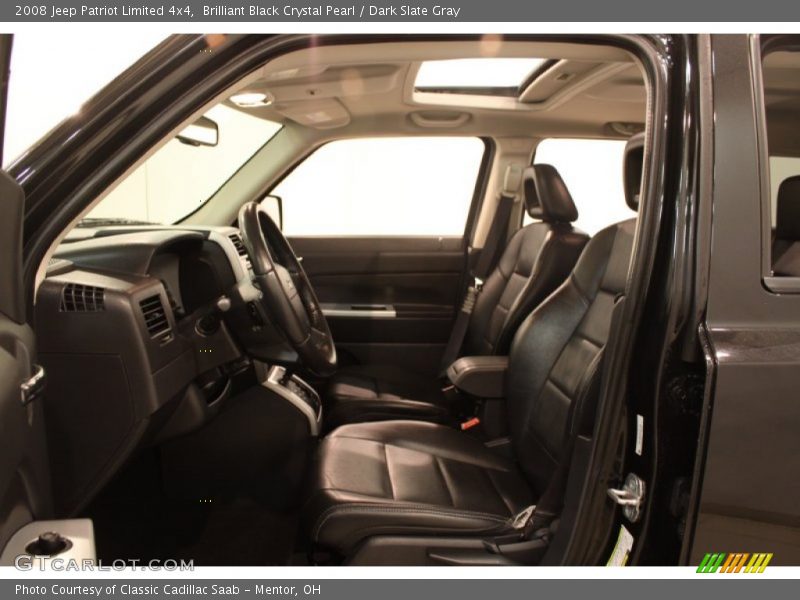 Brilliant Black Crystal Pearl / Dark Slate Gray 2008 Jeep Patriot Limited 4x4