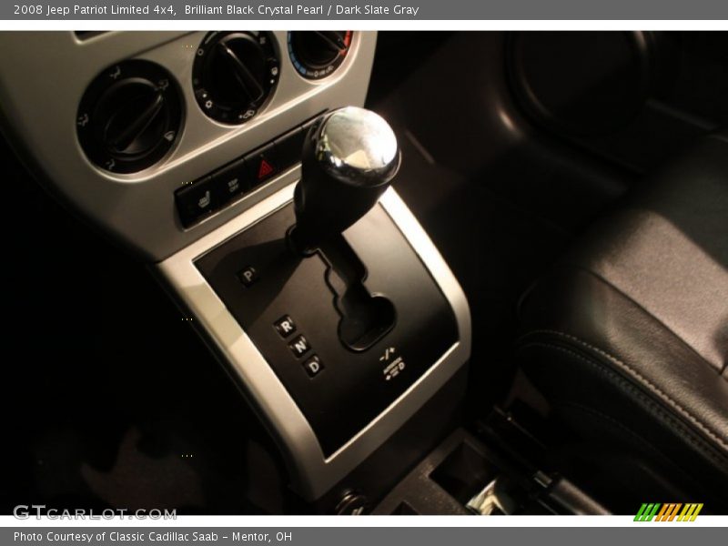  2008 Patriot Limited 4x4 CVT Autostick Automatic Shifter