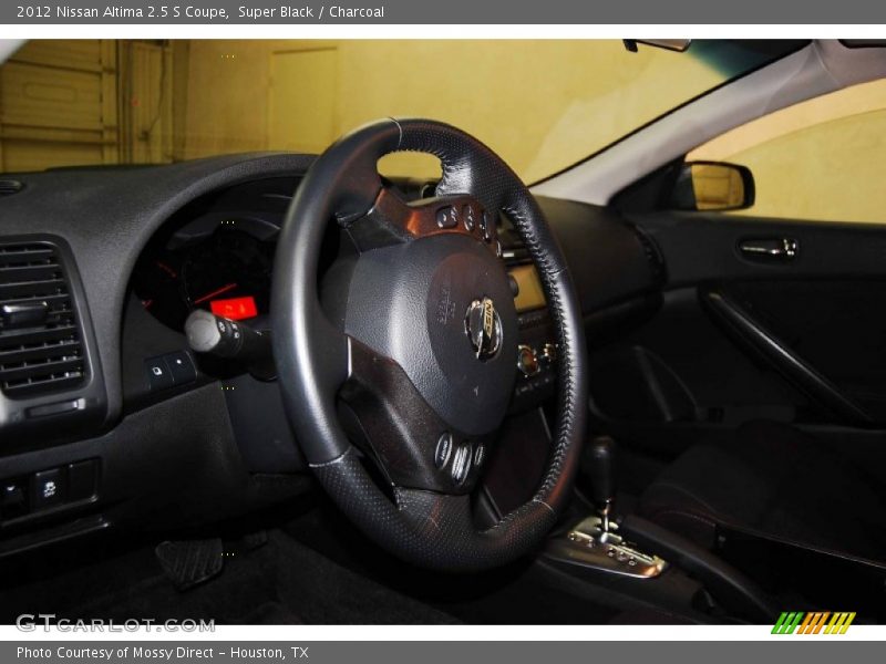Super Black / Charcoal 2012 Nissan Altima 2.5 S Coupe