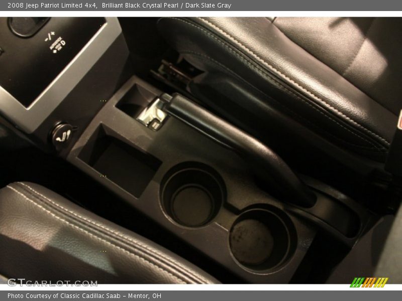 Brilliant Black Crystal Pearl / Dark Slate Gray 2008 Jeep Patriot Limited 4x4