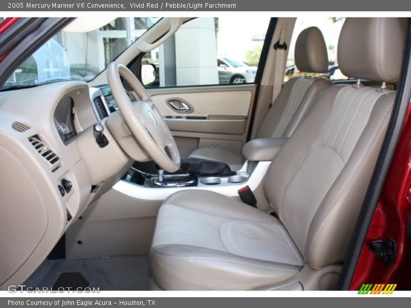 Vivid Red / Pebble/Light Parchment 2005 Mercury Mariner V6 Convenience