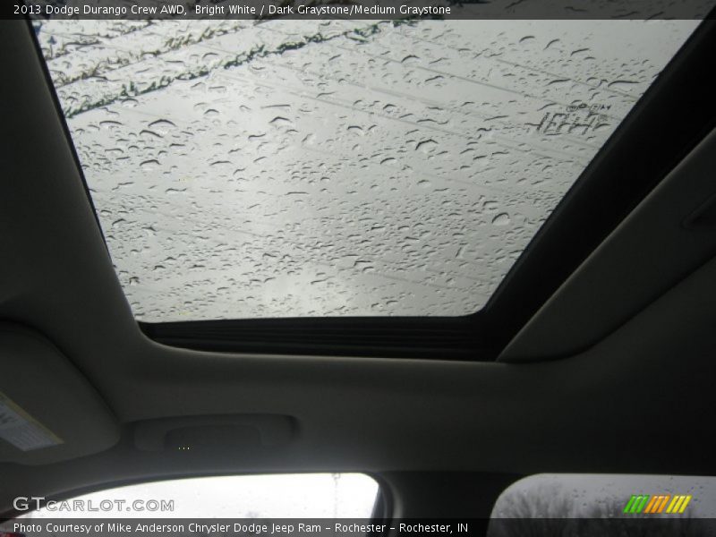 Bright White / Dark Graystone/Medium Graystone 2013 Dodge Durango Crew AWD