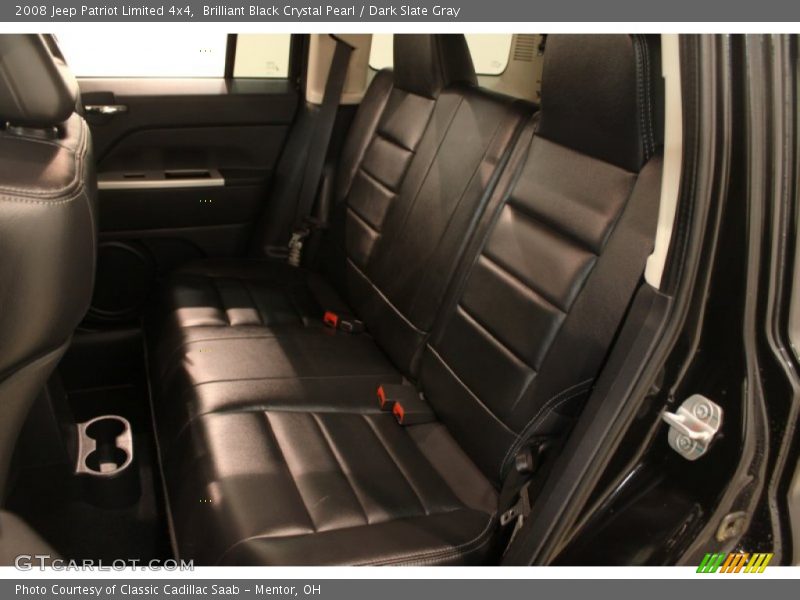 Brilliant Black Crystal Pearl / Dark Slate Gray 2008 Jeep Patriot Limited 4x4