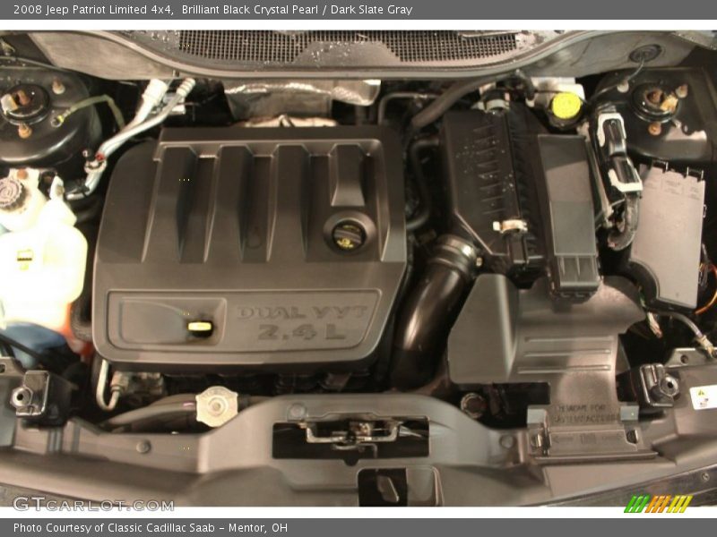  2008 Patriot Limited 4x4 Engine - 2.4 Liter DOHC 16-Valve Dual VVT 4 Cylinder