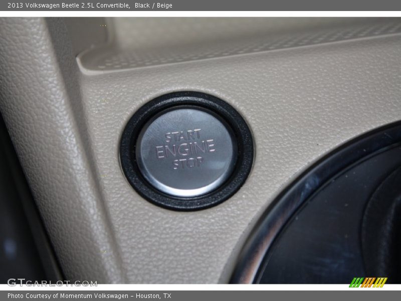 Black / Beige 2013 Volkswagen Beetle 2.5L Convertible