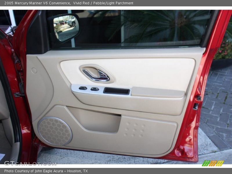 Vivid Red / Pebble/Light Parchment 2005 Mercury Mariner V6 Convenience