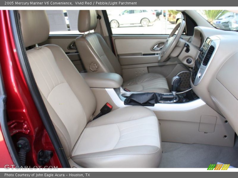 Vivid Red / Pebble/Light Parchment 2005 Mercury Mariner V6 Convenience