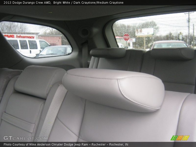 Bright White / Dark Graystone/Medium Graystone 2013 Dodge Durango Crew AWD