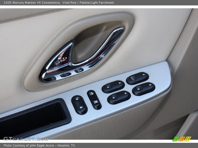 Vivid Red / Pebble/Light Parchment 2005 Mercury Mariner V6 Convenience