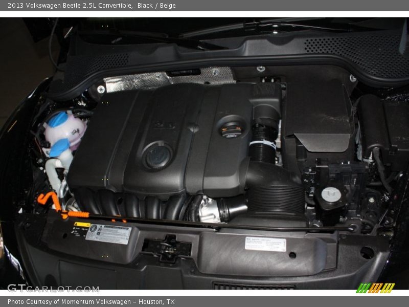 Black / Beige 2013 Volkswagen Beetle 2.5L Convertible