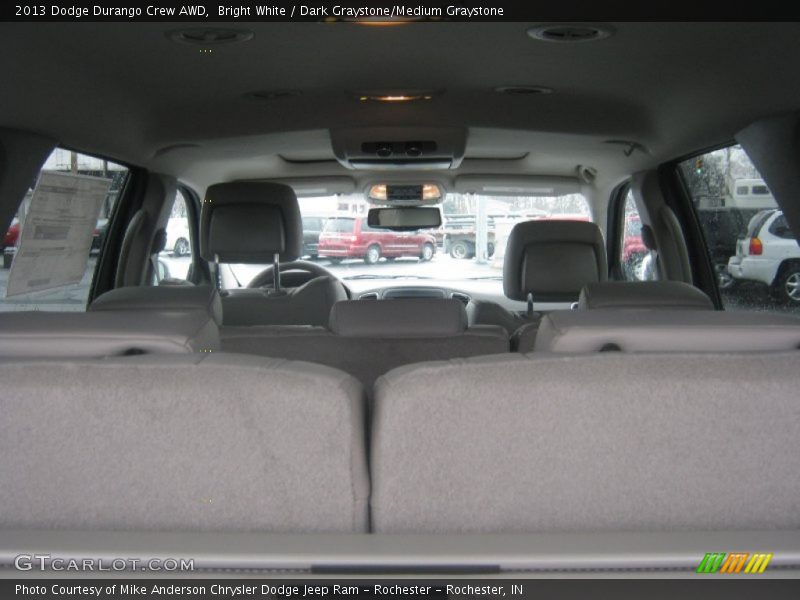 Bright White / Dark Graystone/Medium Graystone 2013 Dodge Durango Crew AWD