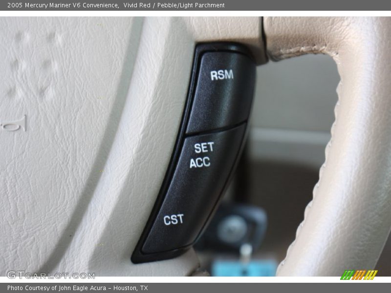 Vivid Red / Pebble/Light Parchment 2005 Mercury Mariner V6 Convenience