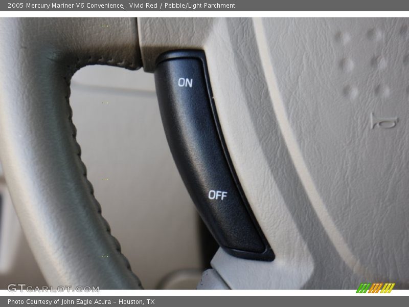 Vivid Red / Pebble/Light Parchment 2005 Mercury Mariner V6 Convenience