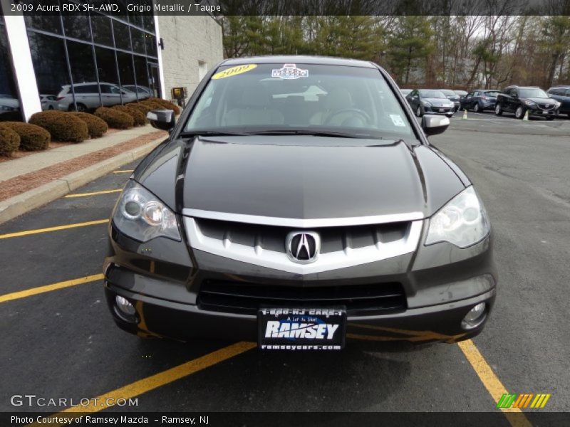 Grigio Metallic / Taupe 2009 Acura RDX SH-AWD