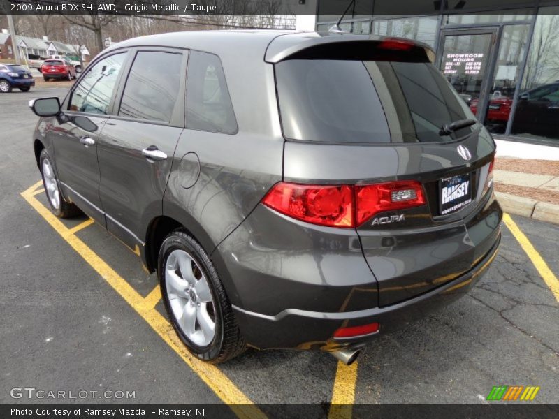 Grigio Metallic / Taupe 2009 Acura RDX SH-AWD