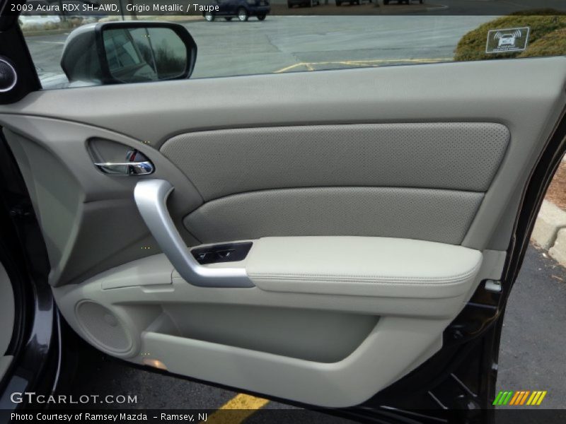 Grigio Metallic / Taupe 2009 Acura RDX SH-AWD