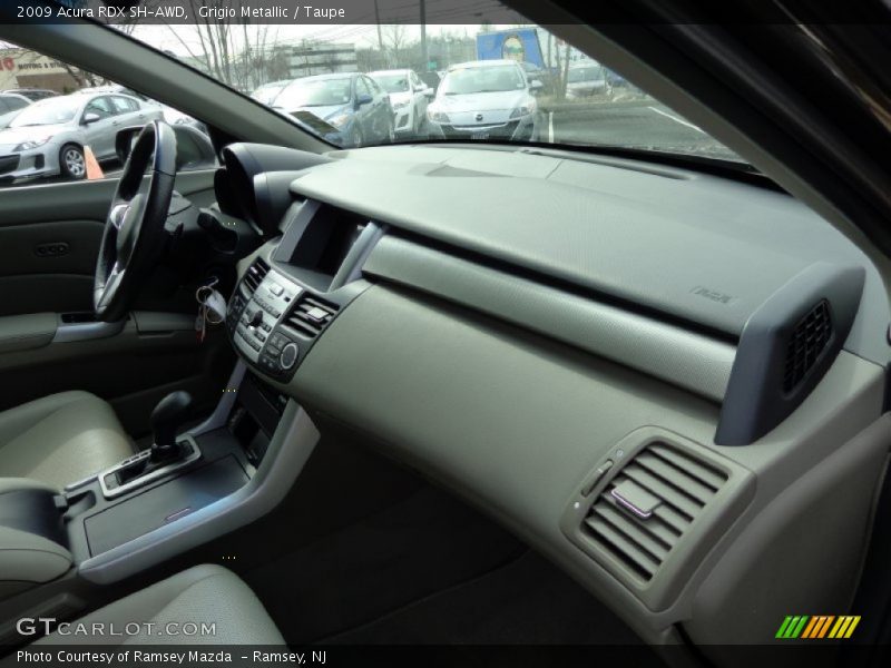 Grigio Metallic / Taupe 2009 Acura RDX SH-AWD