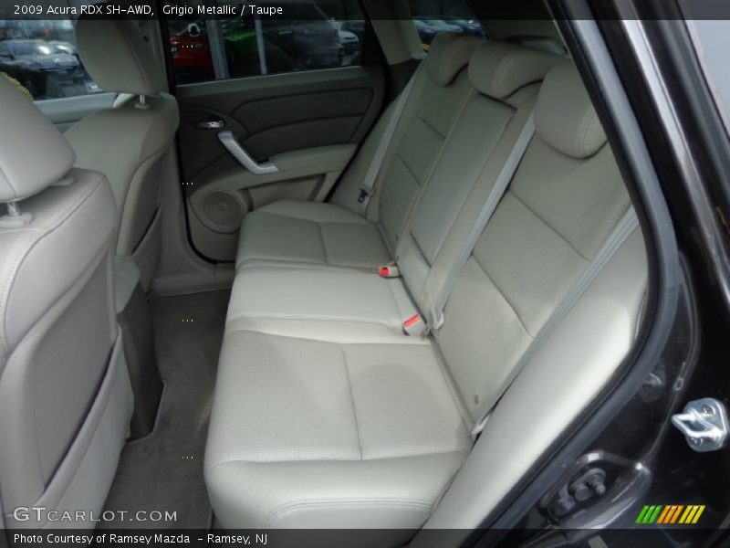 Rear Seat of 2009 RDX SH-AWD