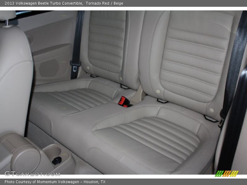 Tornado Red / Beige 2013 Volkswagen Beetle Turbo Convertible