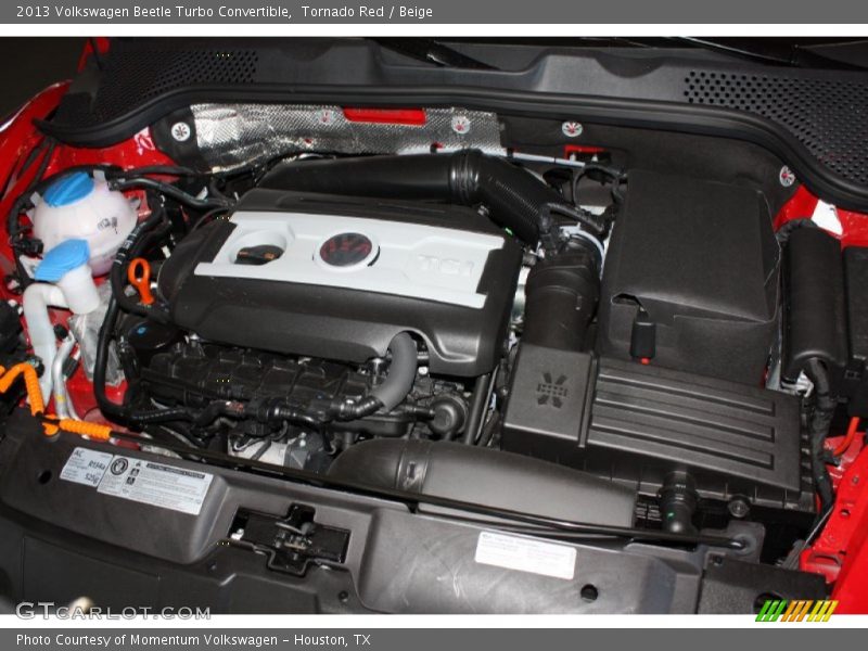  2013 Beetle Turbo Convertible Engine - 2.0 Liter TSI Turbocharged DOHC 16-Valve VVT 4 Cylinder