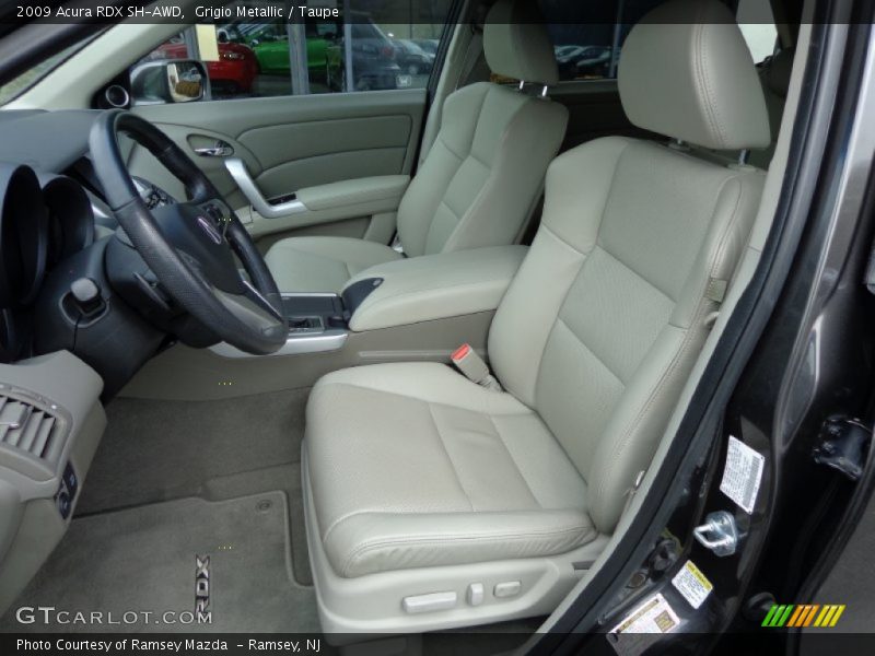 Front Seat of 2009 RDX SH-AWD