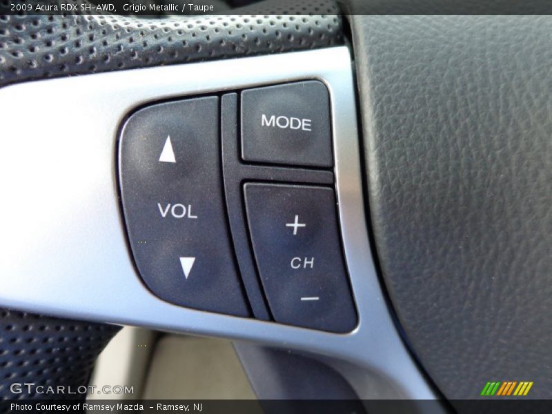 Controls of 2009 RDX SH-AWD