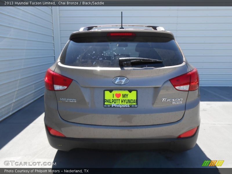 Chai Bronze / Black/Saddle 2013 Hyundai Tucson Limited