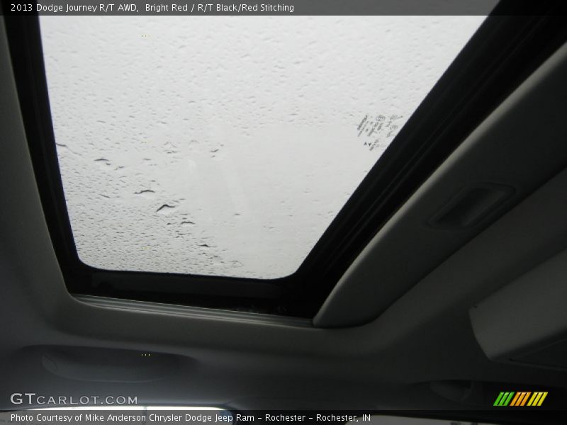 Bright Red / R/T Black/Red Stitching 2013 Dodge Journey R/T AWD