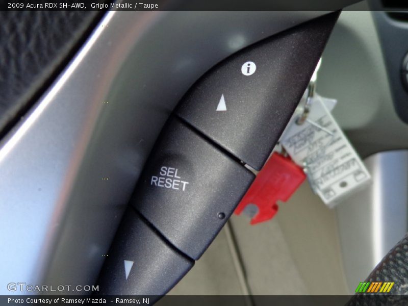 Controls of 2009 RDX SH-AWD