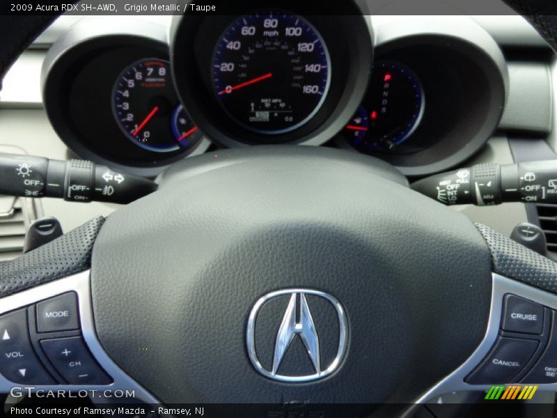Grigio Metallic / Taupe 2009 Acura RDX SH-AWD