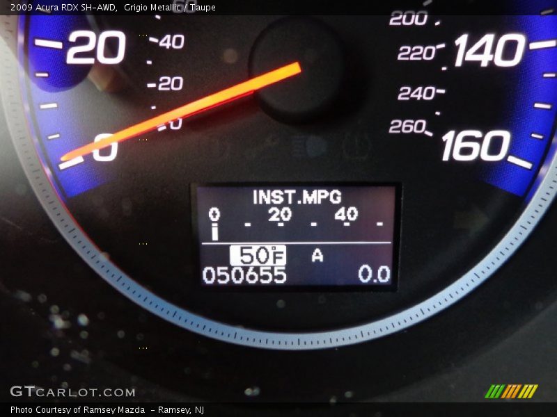 Grigio Metallic / Taupe 2009 Acura RDX SH-AWD