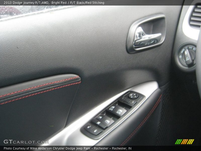 Bright Red / R/T Black/Red Stitching 2013 Dodge Journey R/T AWD