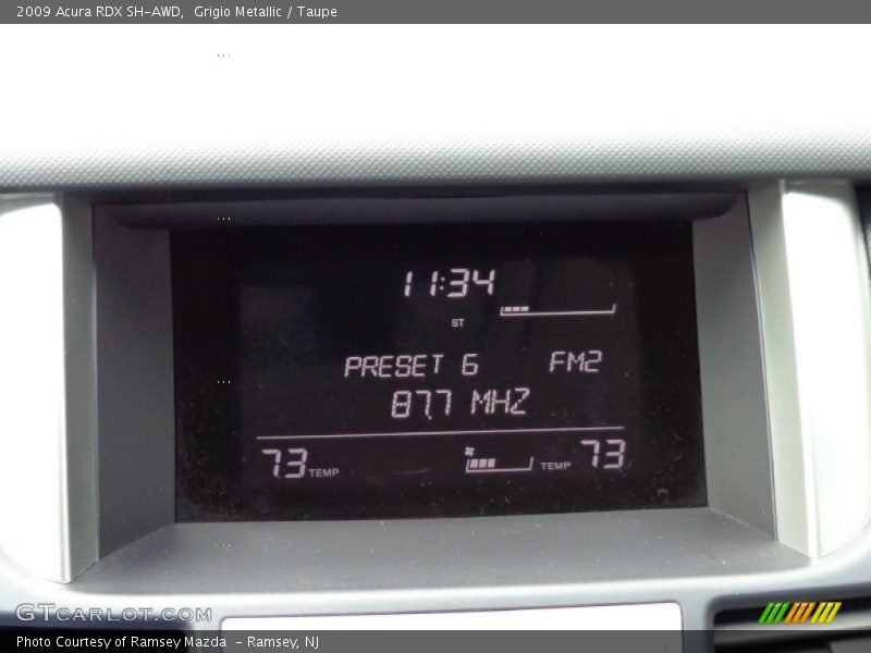 Grigio Metallic / Taupe 2009 Acura RDX SH-AWD