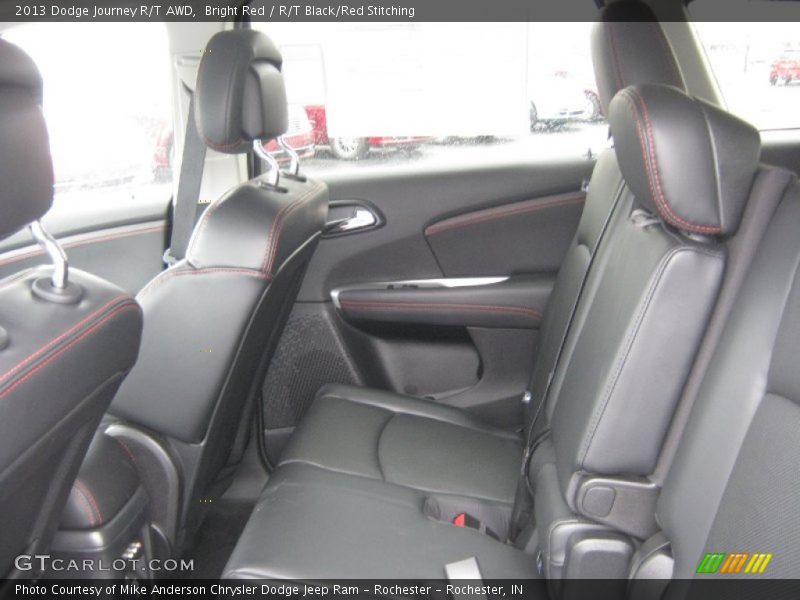 Bright Red / R/T Black/Red Stitching 2013 Dodge Journey R/T AWD