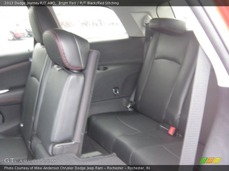 Bright Red / R/T Black/Red Stitching 2013 Dodge Journey R/T AWD