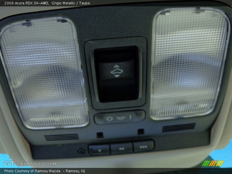 Controls of 2009 RDX SH-AWD