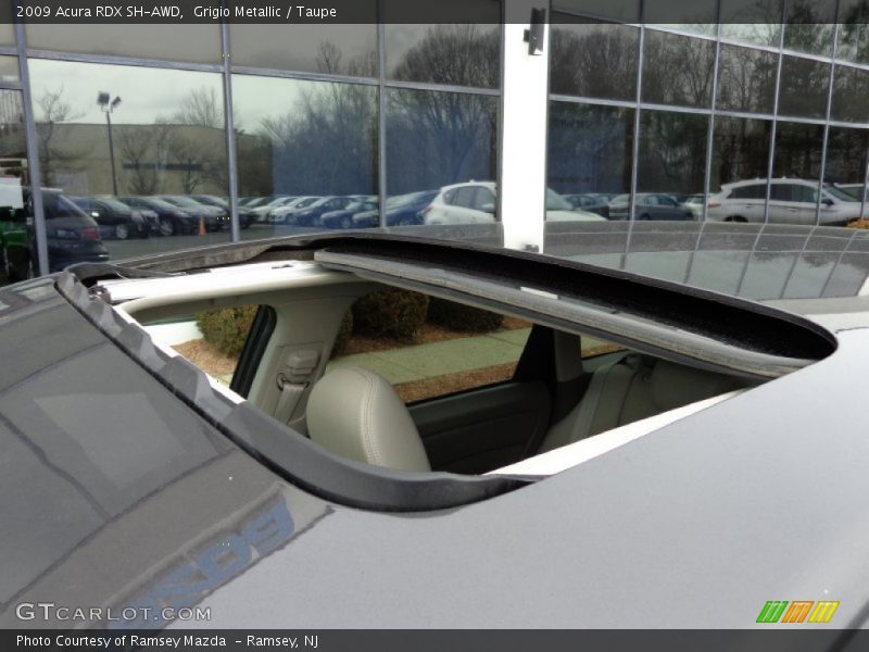 Grigio Metallic / Taupe 2009 Acura RDX SH-AWD